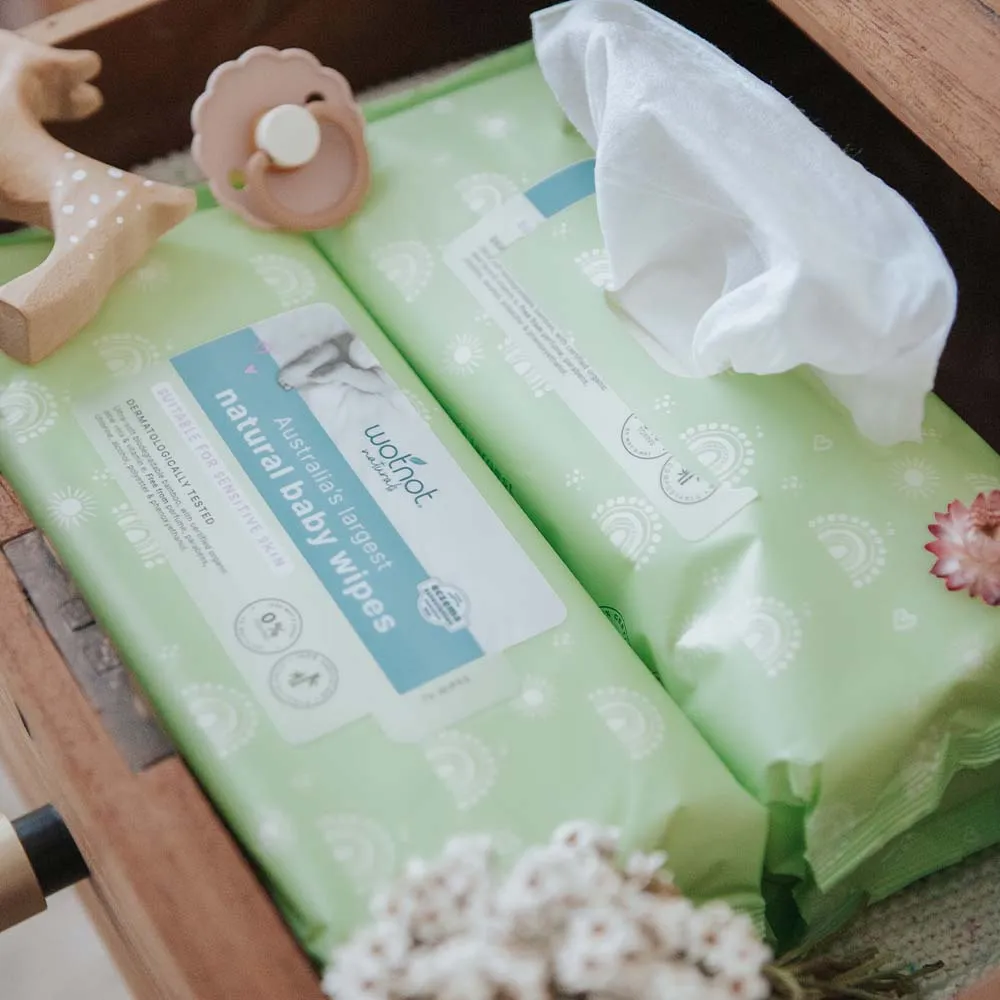 100% Natural Baby Wipes