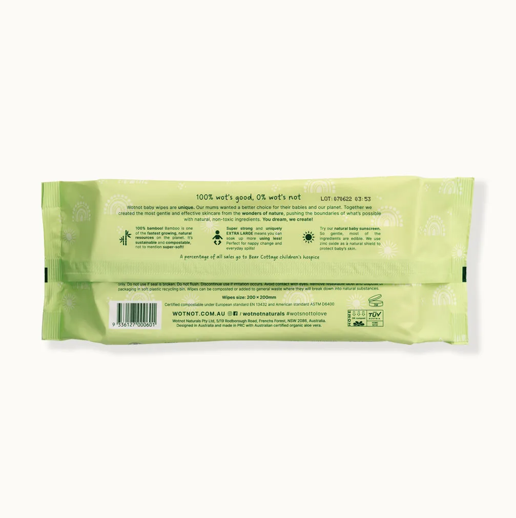 100% Natural Baby Wipes