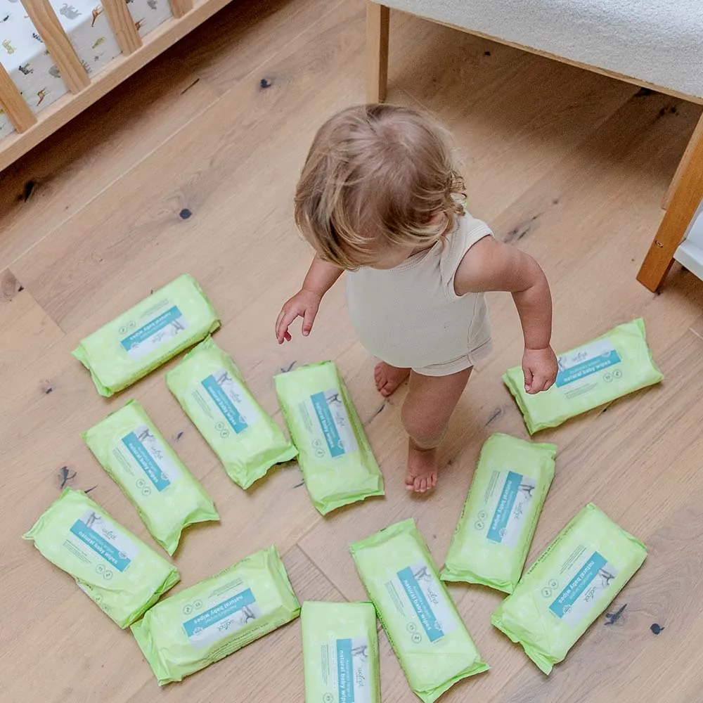 100% Natural Baby Wipes