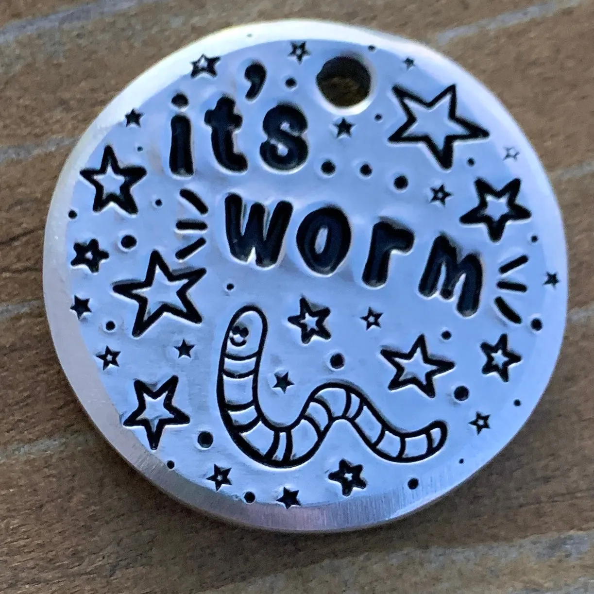 1.25" aluminum - it's worm