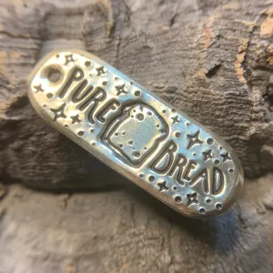 1.7” long brass - pure bread