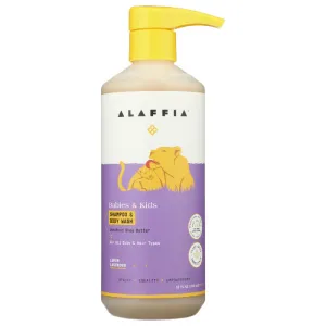 Alaffia - Shampoo & Body Kids Lemon Lavender, 16 Fo - Pack of 1