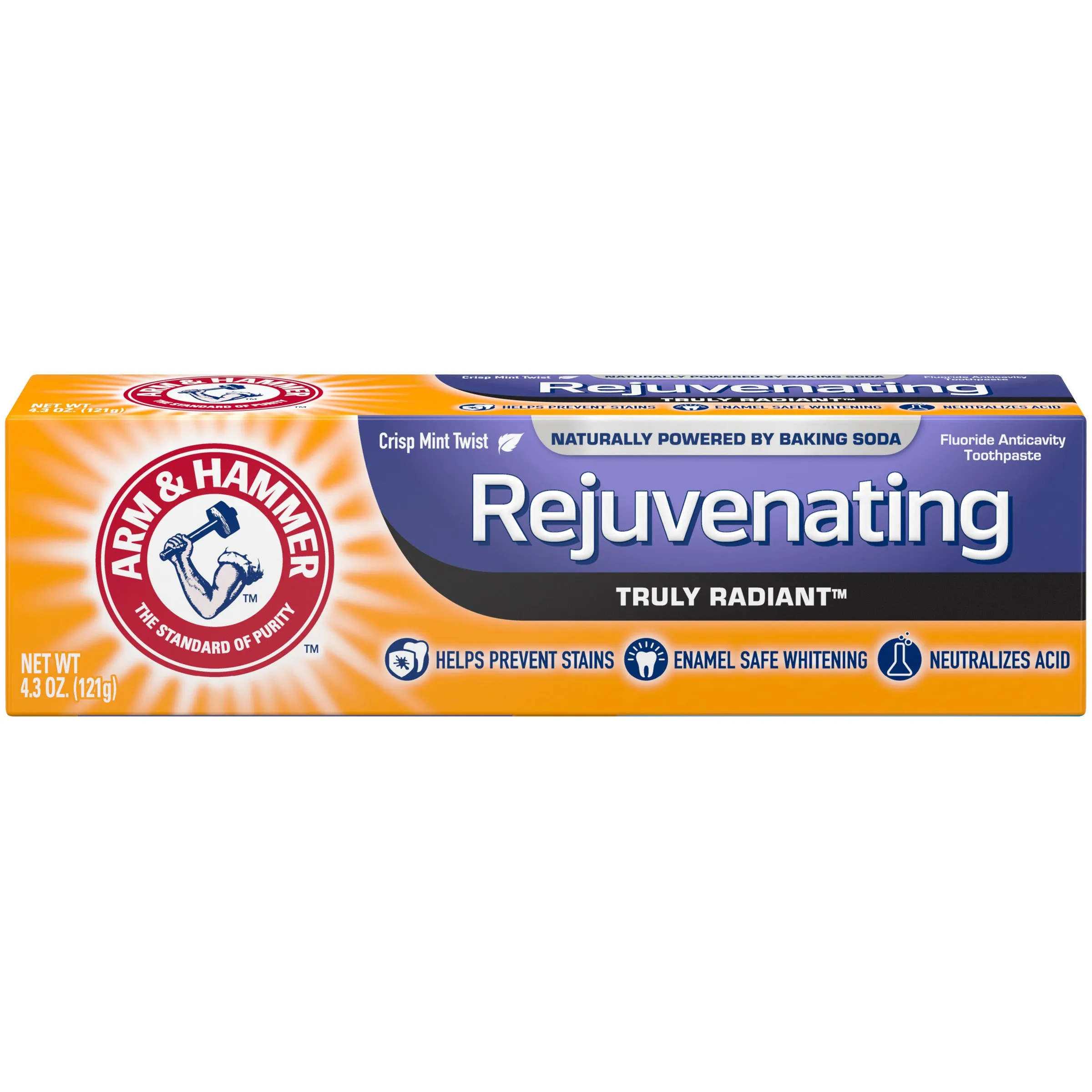 Arm & Hammer Toothpaste Truly Radiant Whitening 4.3 OZ