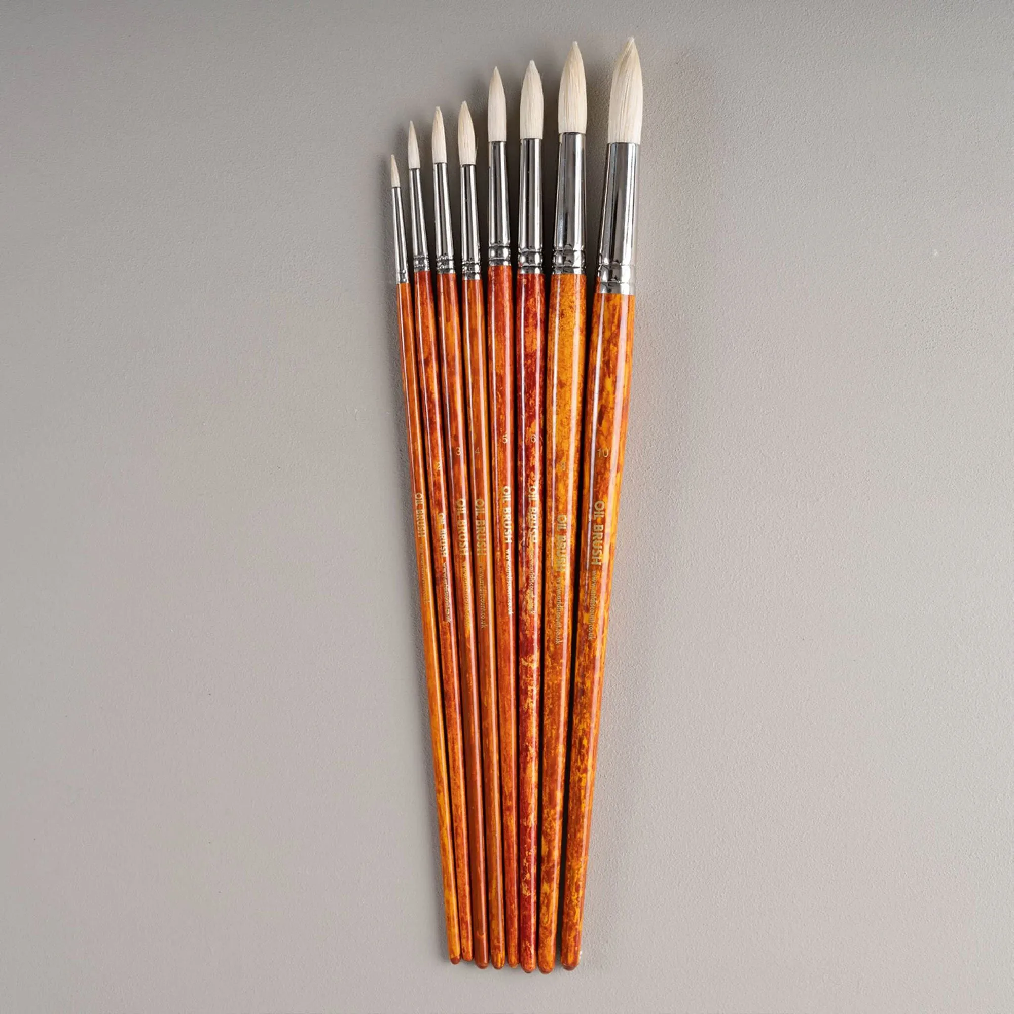 ARTdiscount Bristle Brushes - Round