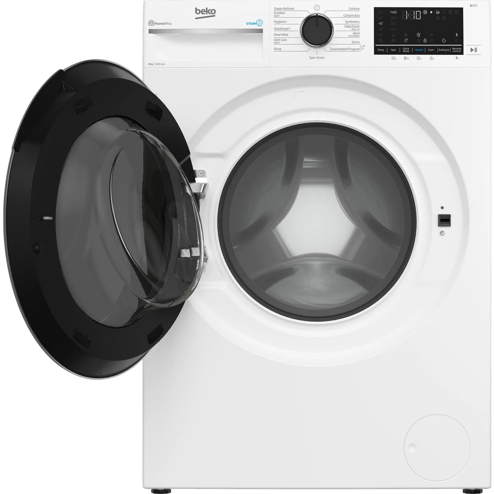 Beko BFLB8020W 8kg Front Load Washing Machine with Steam