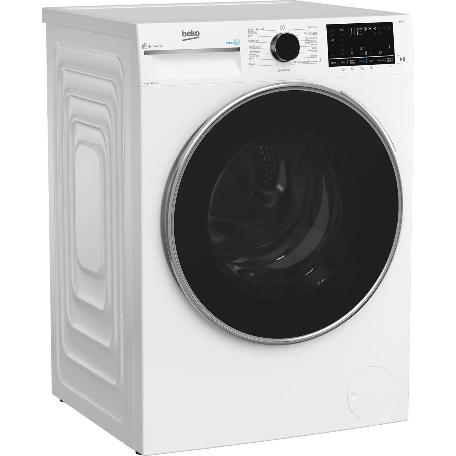 Beko BFLB8020W 8kg Front Load Washing Machine with Steam