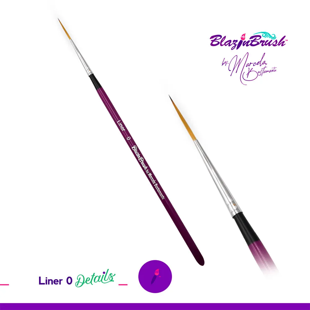 Blazin Brush by Marcela Bustamante - Details Collection - Liner 0