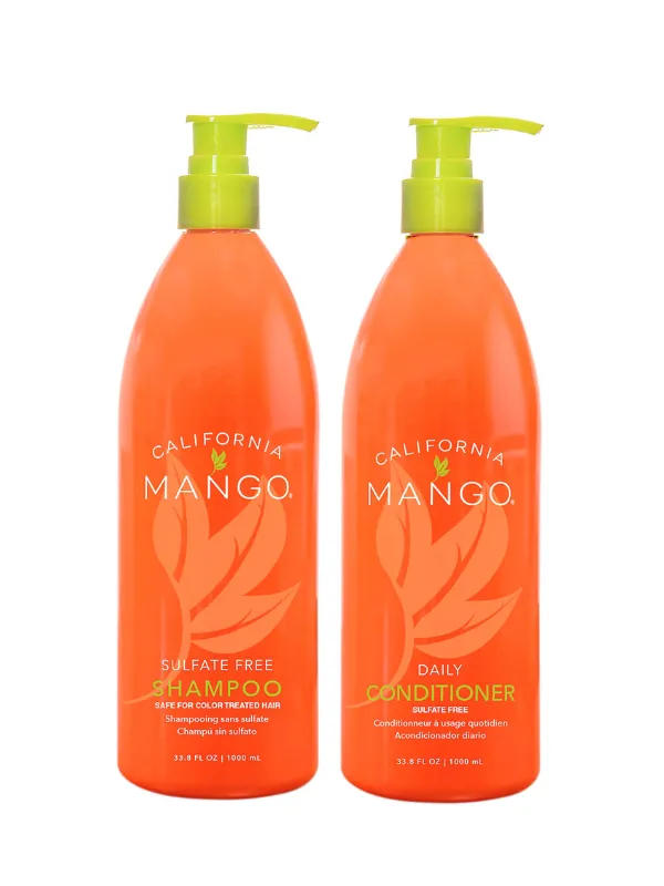 California Mango Let’s Mango Shampoo/Conditioner Set