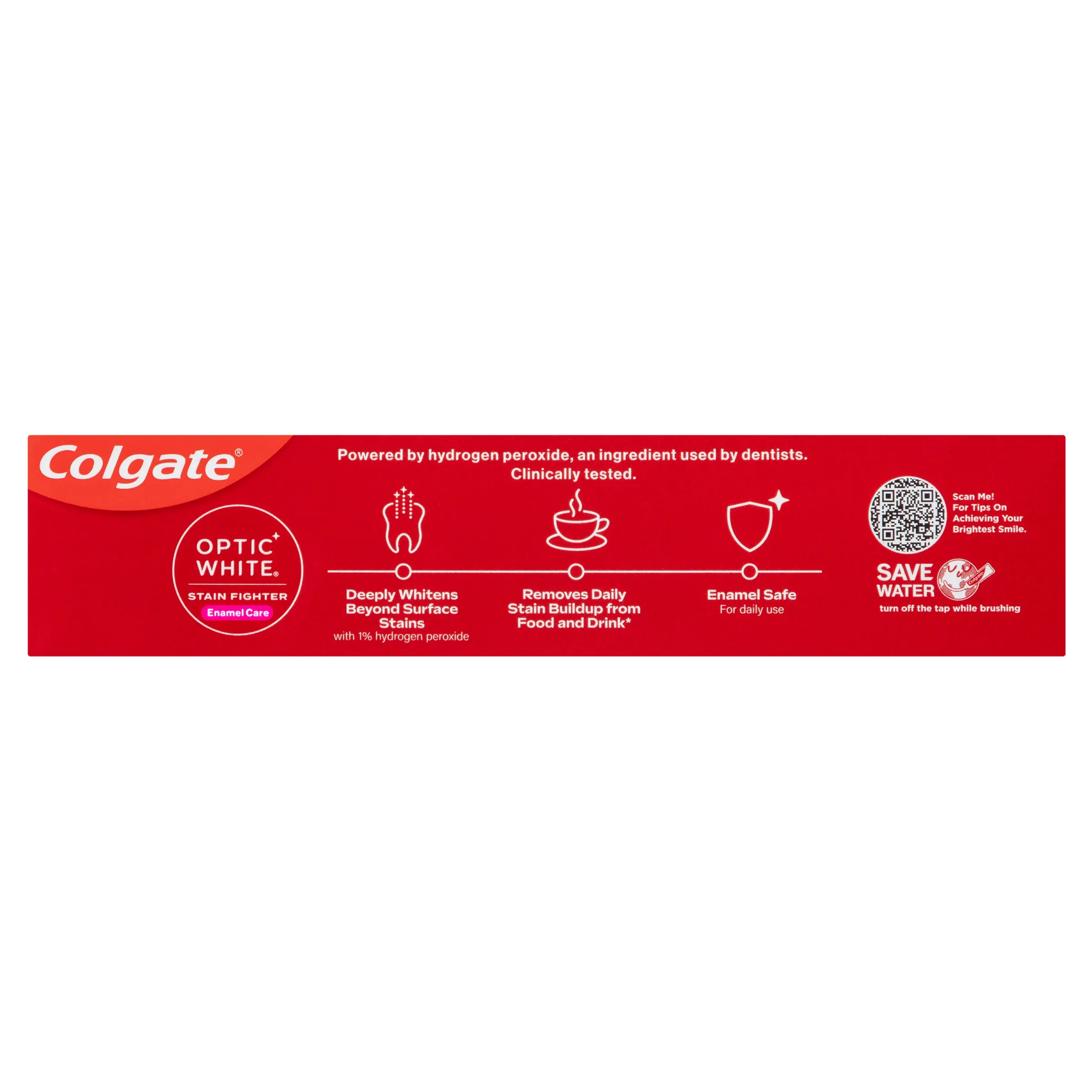 Colgate Teeth Whitening Toothpaste Optic White Enamel Care 140g