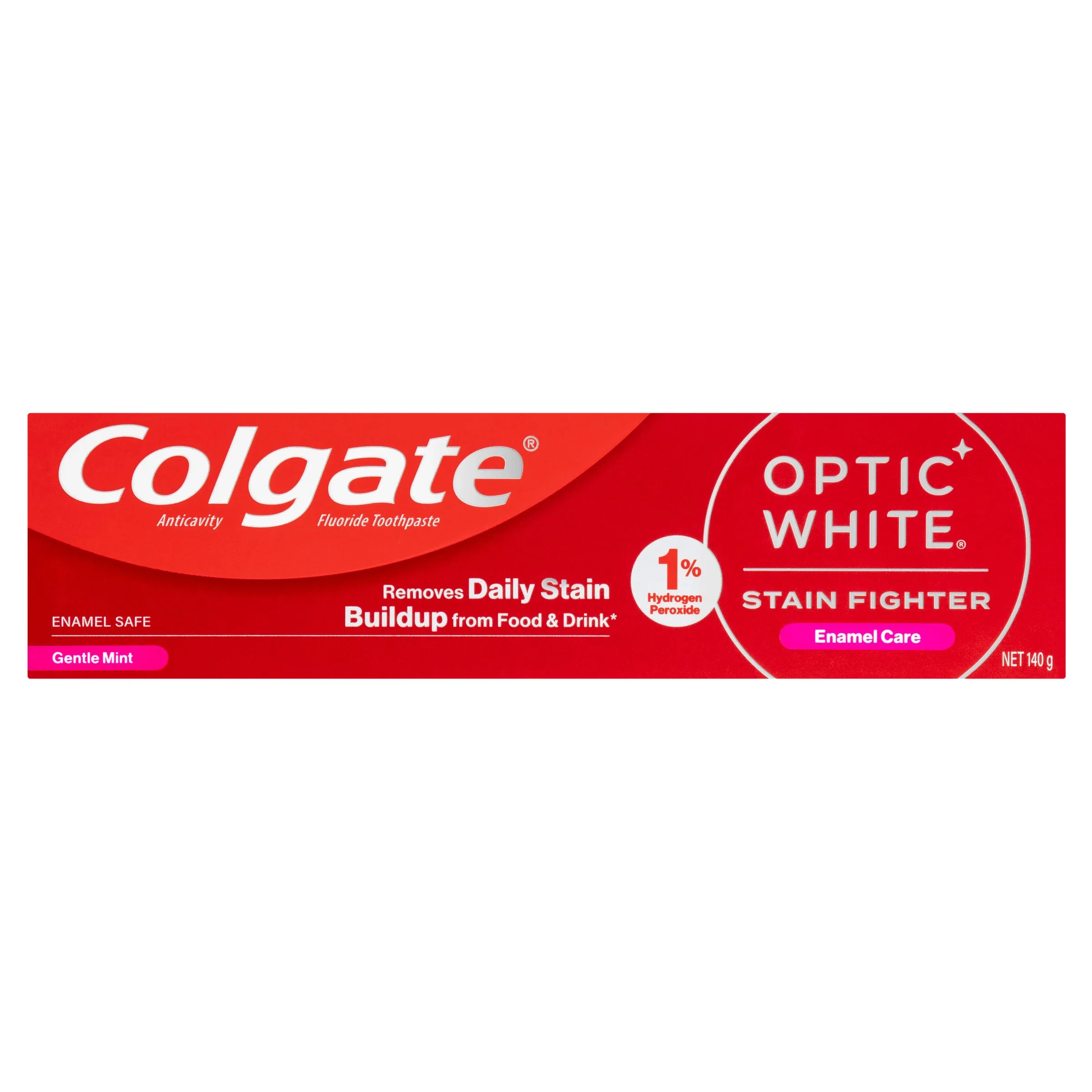 Colgate Teeth Whitening Toothpaste Optic White Enamel Care 140g