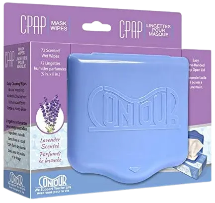 Contour CPAP Flat Pack Mask Wipes