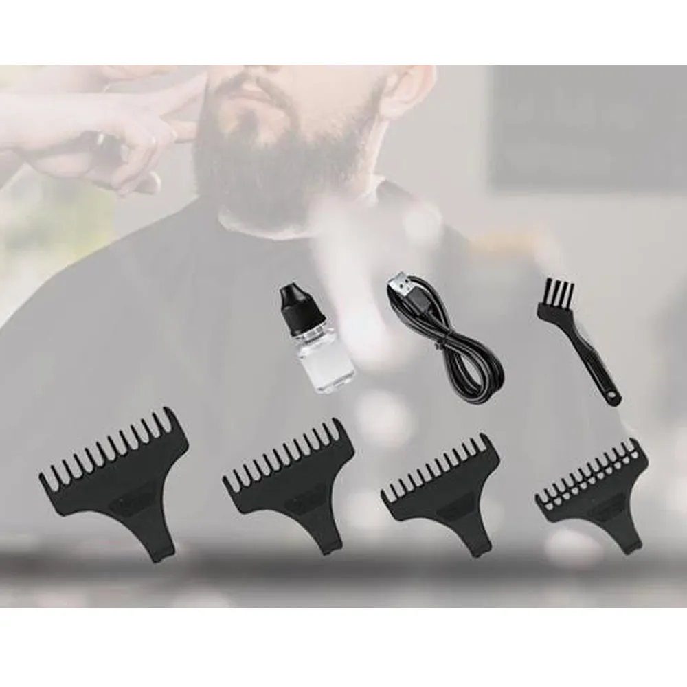 Cordless Rechargeable Hair Clippers With Sharp Blades