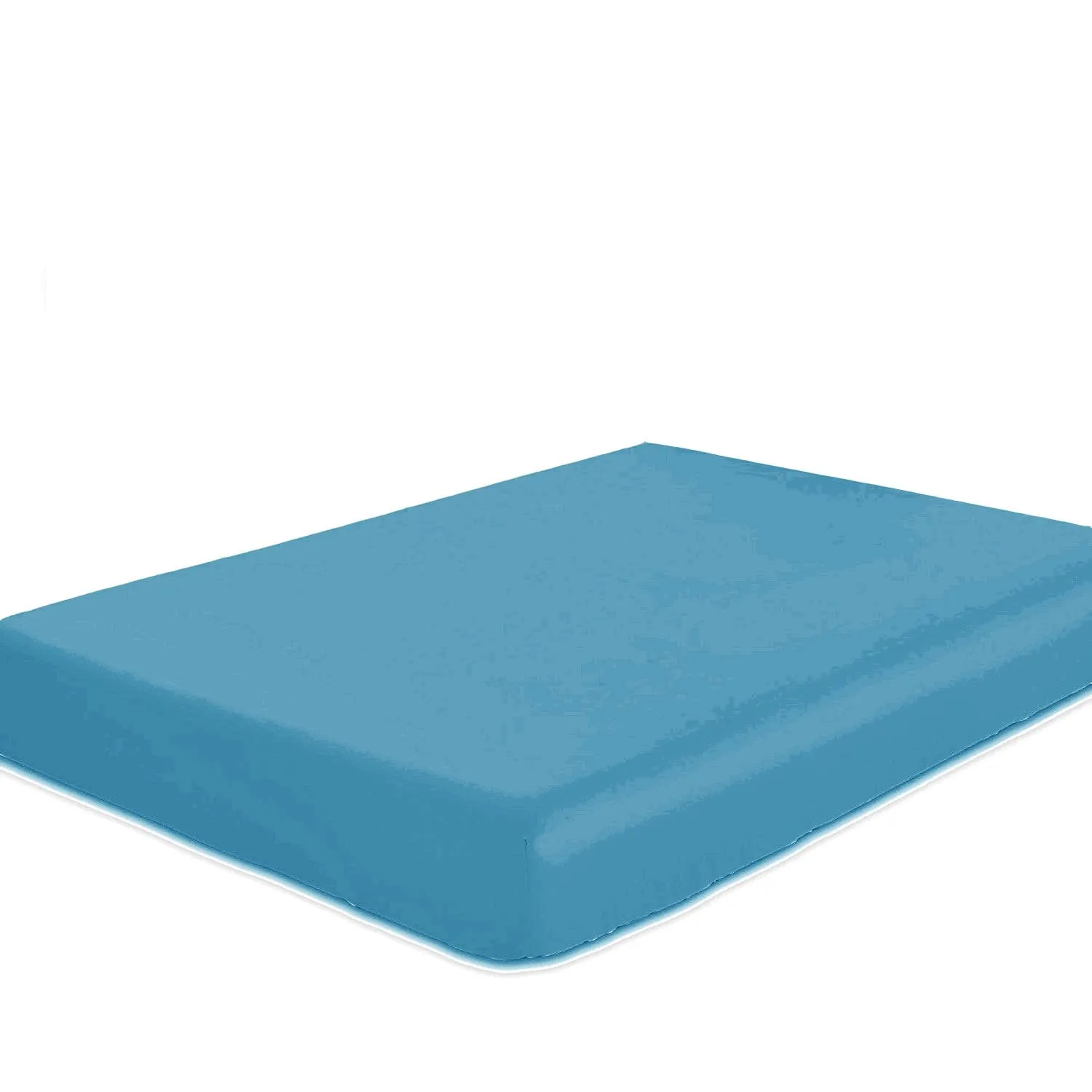 Cotton Home 1-piece Fitted Sheet Super Soft Blue