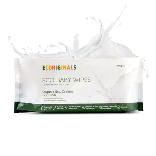 Ecoriginals - Plant Based Goat Milk Wipes