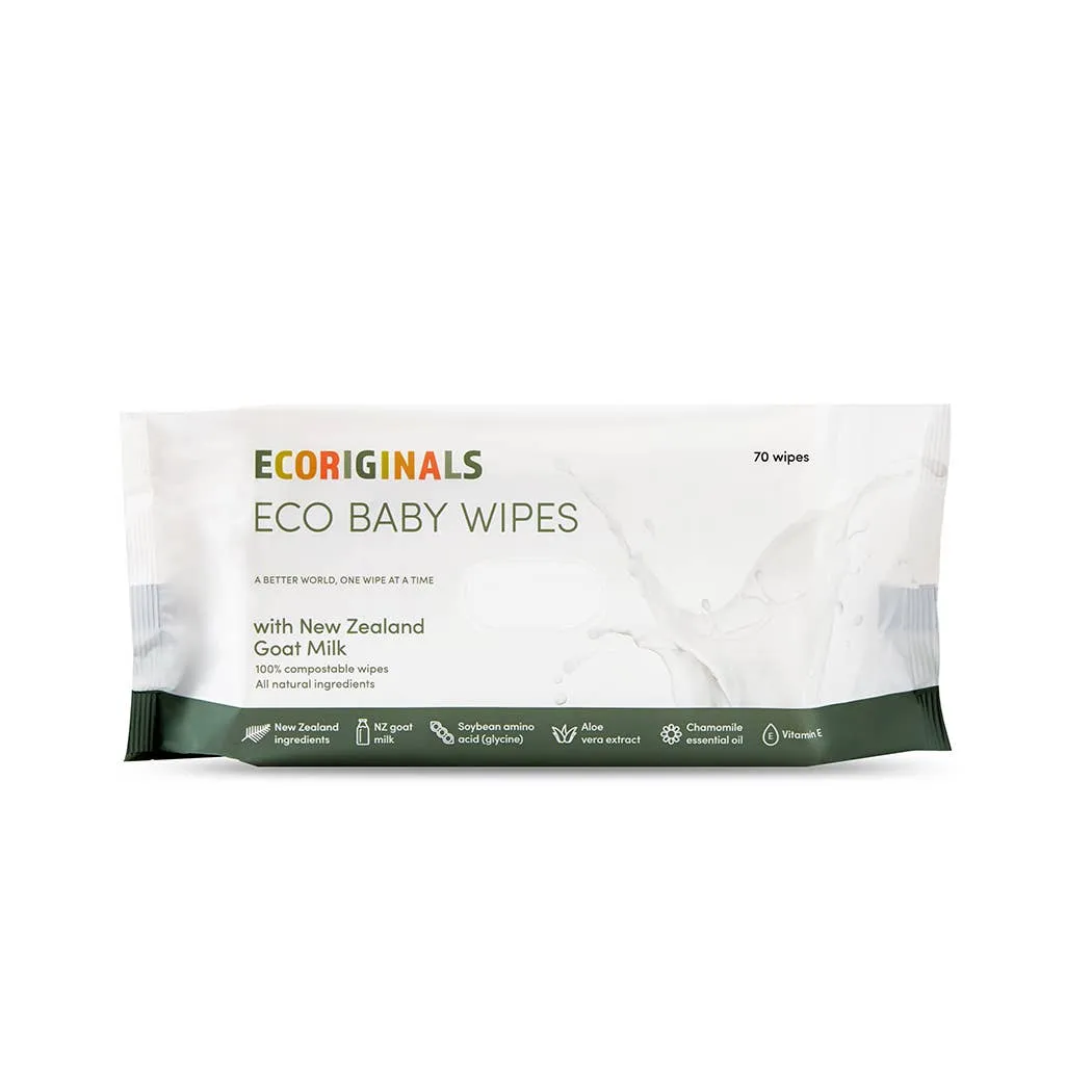 Ecoriginals - Plant Based Goat Milk Wipes