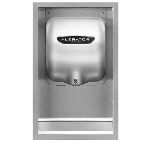 Excel Dryer XLERATOR® 40502 Recess Kit - Brushed Stainless Steel ADA Compliant (DOES NOT INCLUDE HAND DRYER)