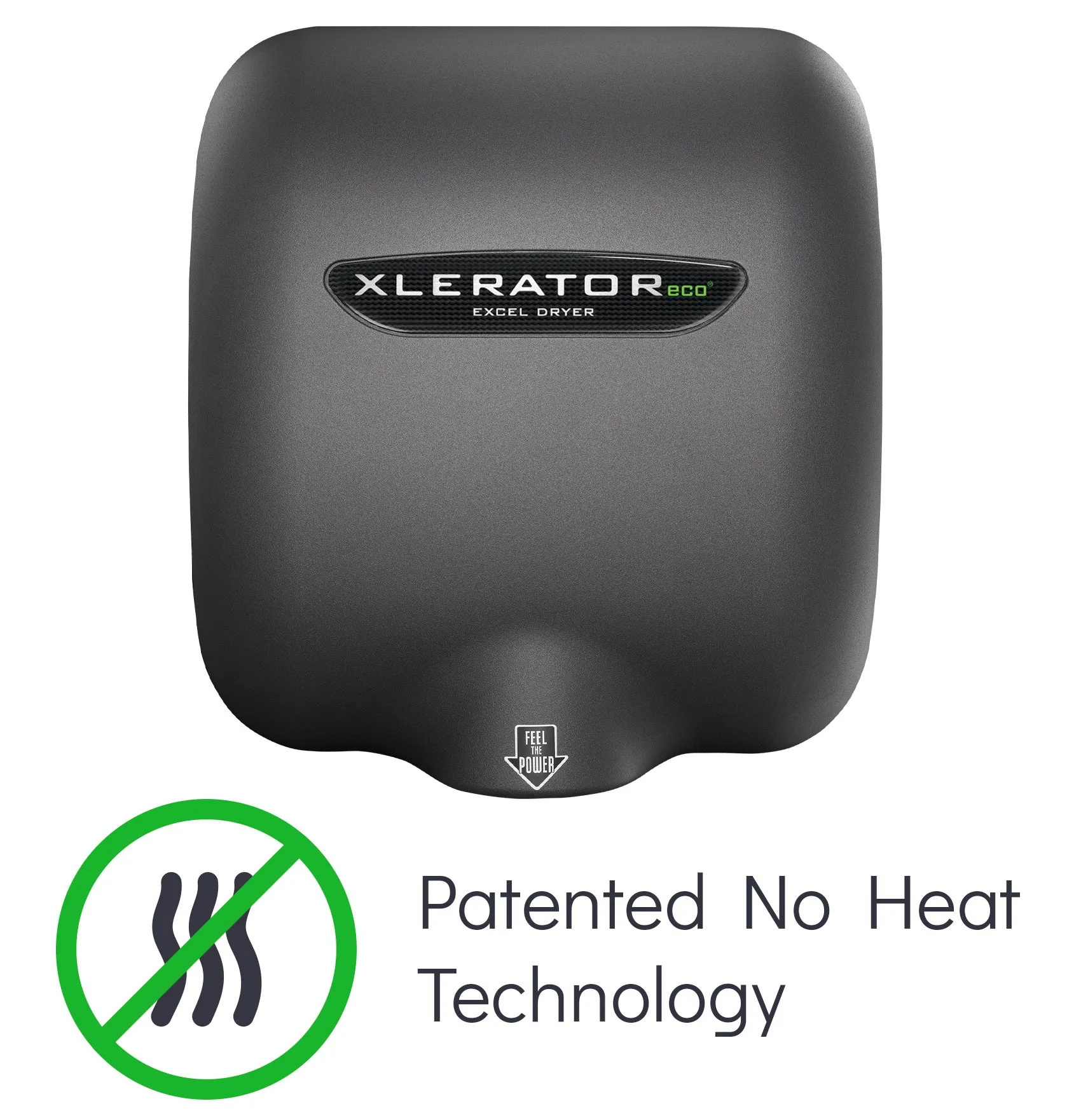 Excel XLERATOReco Has No Heat & Runs on 500 Watts. Install More Hand Dryers per Circuit!