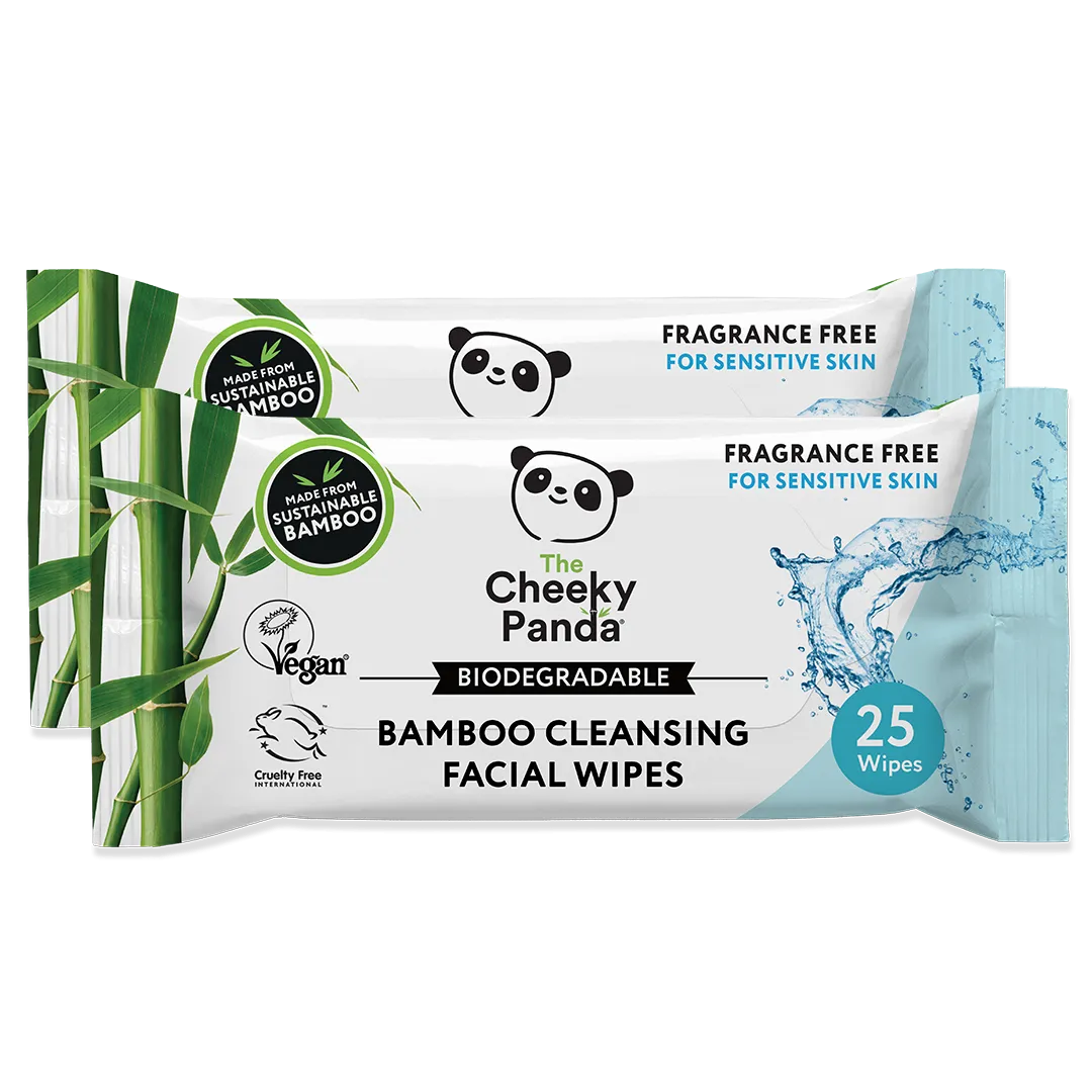 Facial Wipes Exclusive Bundle unscented (2 packs)