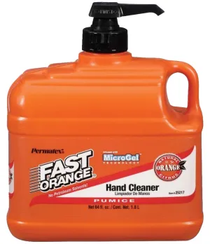 Fast Orange 25217 Hand Cleaner, Lotion, White, Citrus, 64 oz, Bottle :EA: QUANTITY: 1