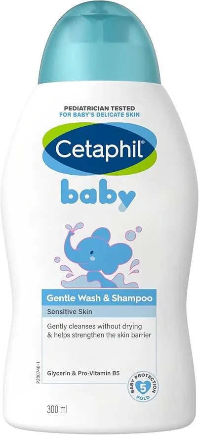 Galderma Cetaphil Baby Gentle Wash & Shampoo, 300 ml