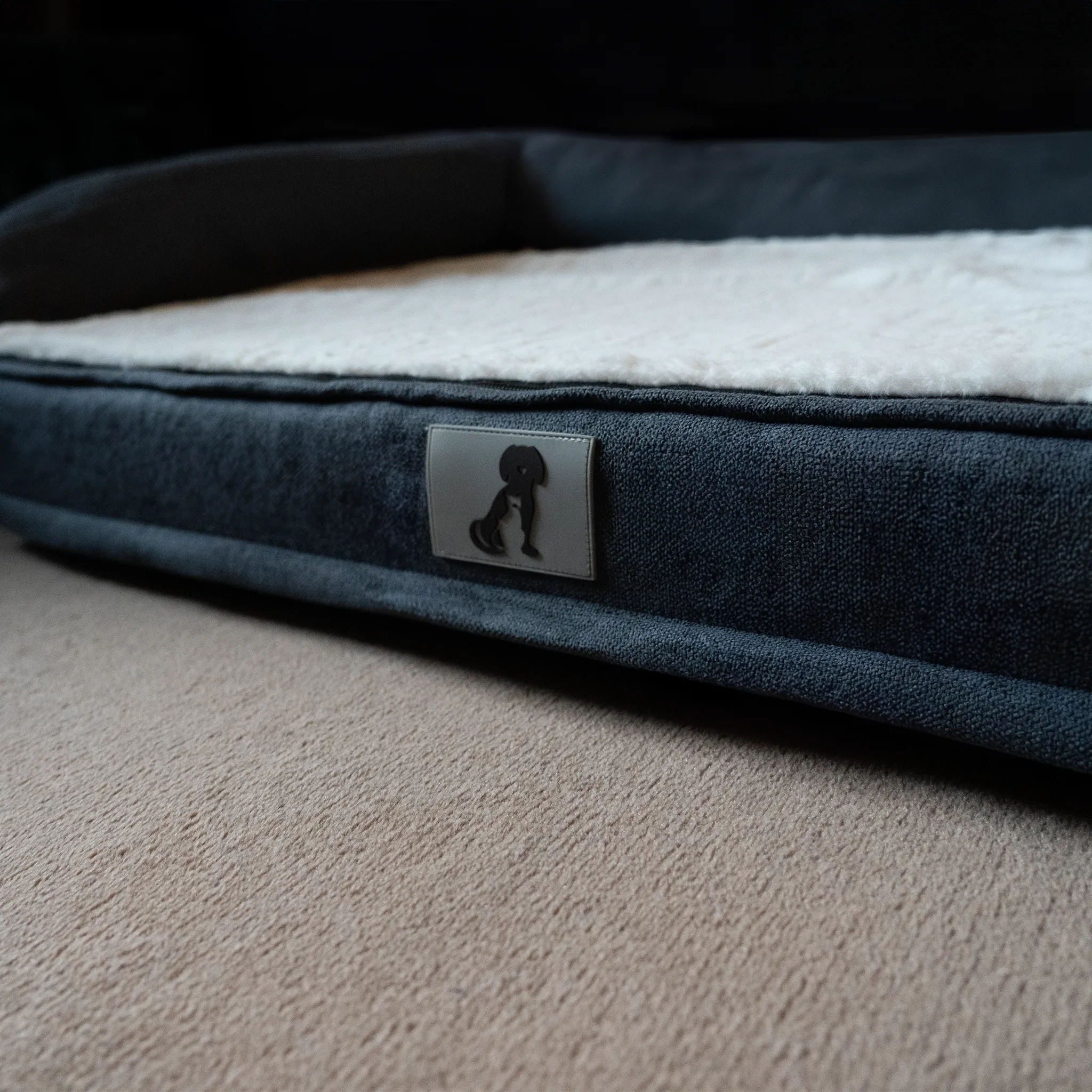 Grayson Luxury Memory Foam Dog Bed XL 120 x 80cm