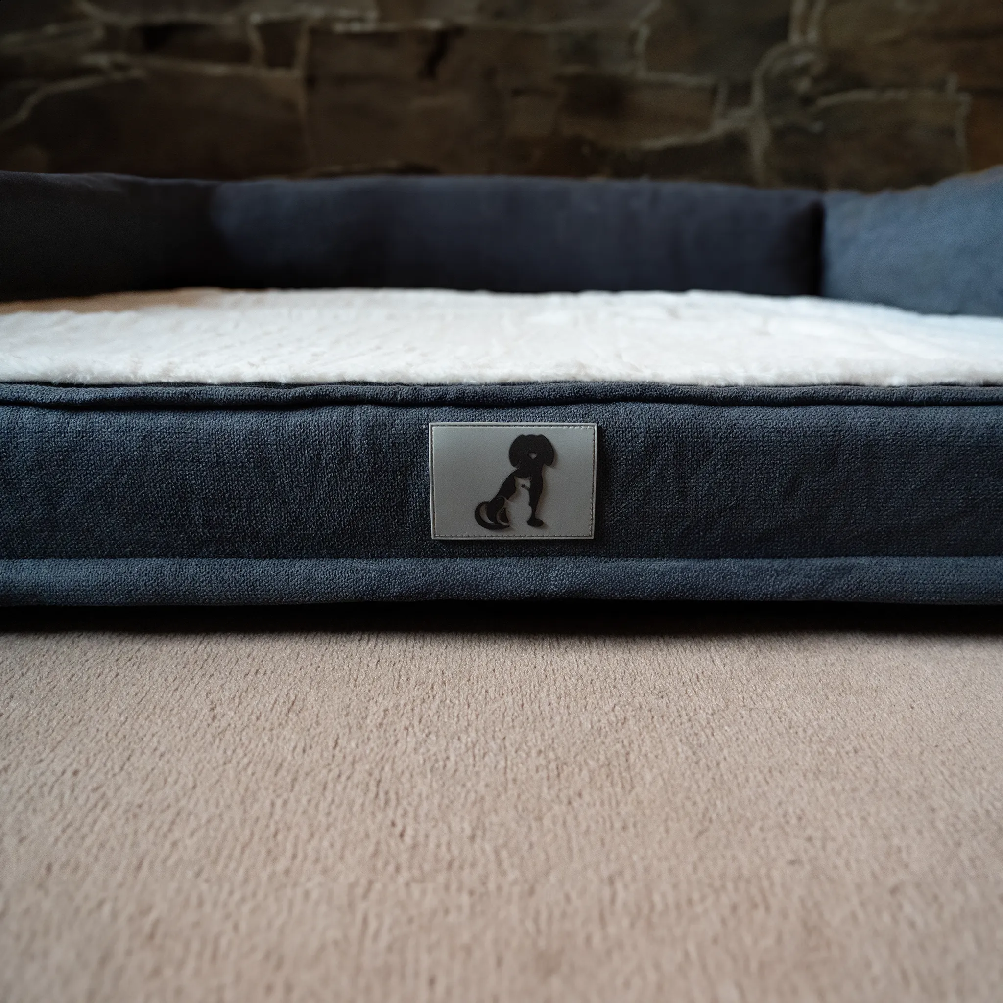 Grayson Luxury Memory Foam Dog Bed XL 120 x 80cm