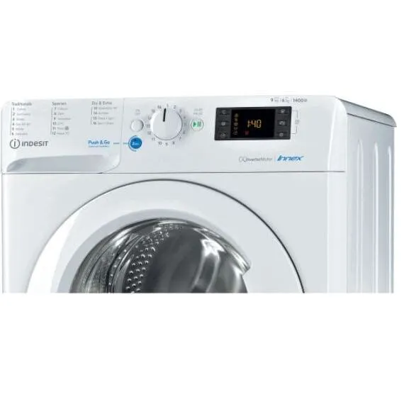 Indesit BDE961483XWUKN 9Kg - 6Kg Washer Dryer with 1400 rpm - White - A Energy Rated