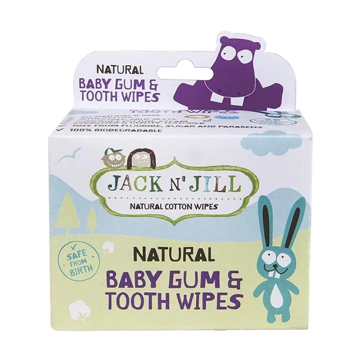 Jack N' Jill Organic Cotton Wipes | Baby Tandvlees