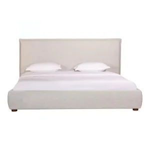 Linen Upholstered Bed Frame