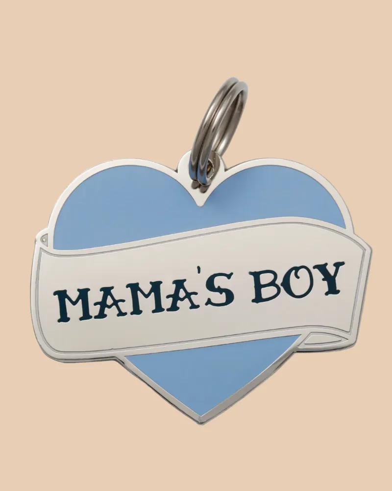 Mama's Boy Custom Pet ID Tag (Custom/Drop-Ship)