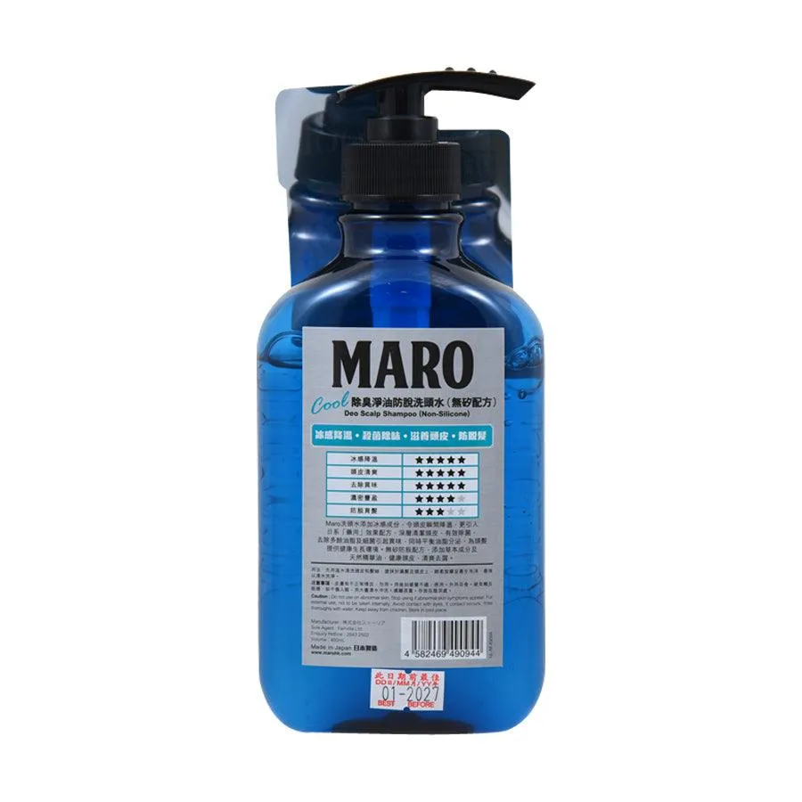 MARO DEO Scalp Shampoo Cool  (400mL)