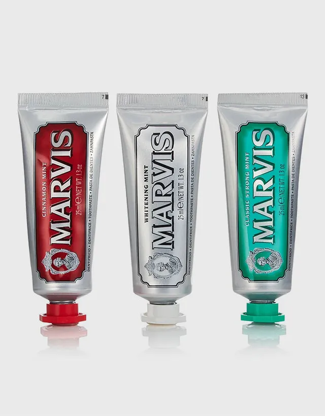 Marvis - 3 Flavours Box - Classic, Whitening, Cinnamon