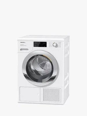 Miele TEL785WP Freestanding Heat Pump Tumble Dryer, 9kg Load, White