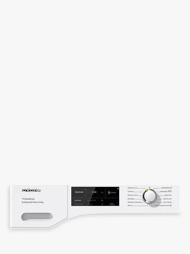 Miele TEL785WP Freestanding Heat Pump Tumble Dryer, 9kg Load, White