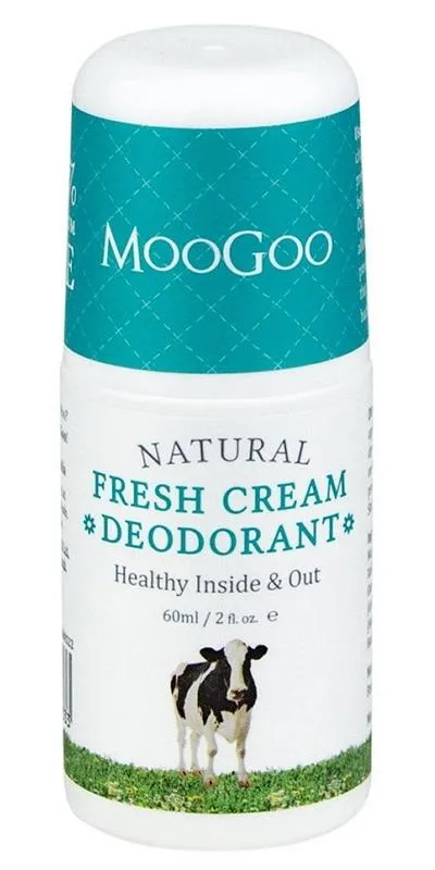 MooGoo Fresh Cream Deodorant - Lemon Myrtle 60ml