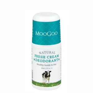 MooGoo Fresh Cream Deodorant - Lemon Myrtle 60ml