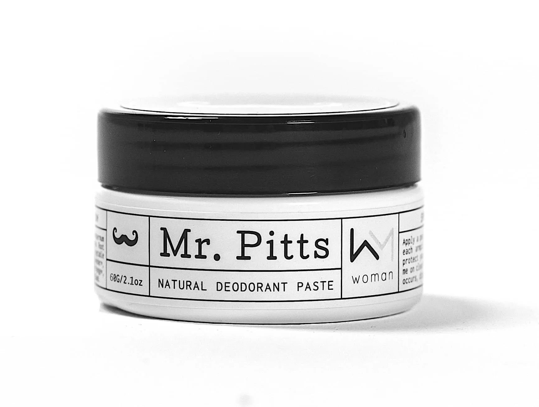 Mr Pitts - ACTIVE Natural Deodorant Paste - Woman (70g)