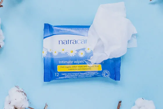 Natracare Organic Intimate Wipes