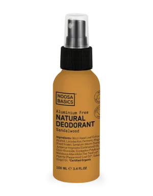 Noosa Basics - Natural Deodorant Spray - Sandalwood (100ml)