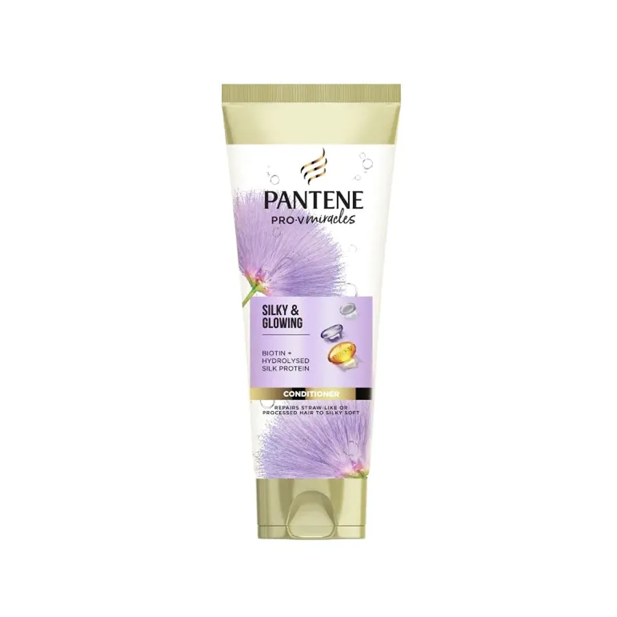 Pantene Pro-V Silky and Glowing Biotin Hair Conditioner 275ml