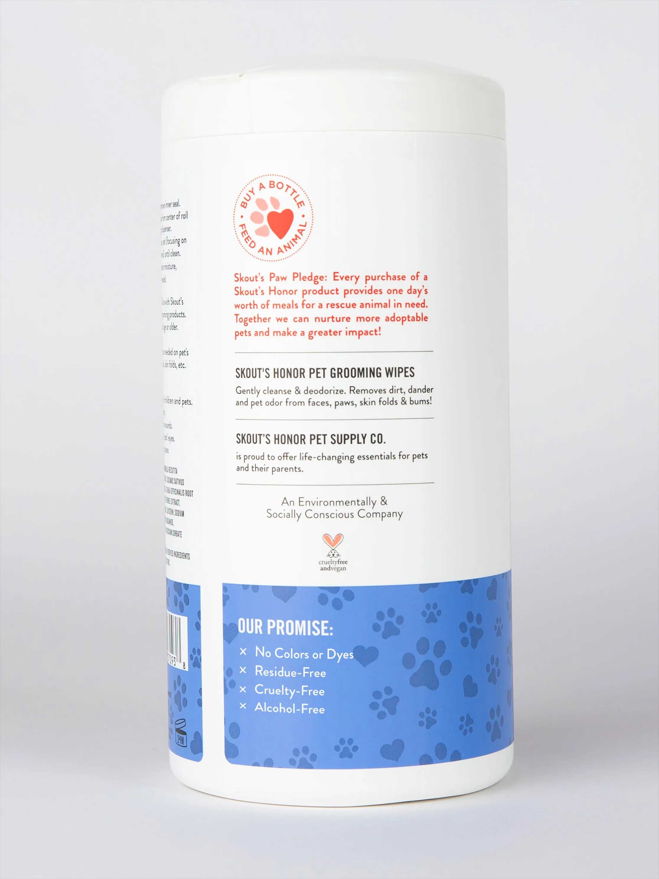 Pet Grooming Wipes for Dogs & Cats