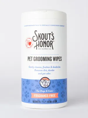 Pet Grooming Wipes for Dogs & Cats