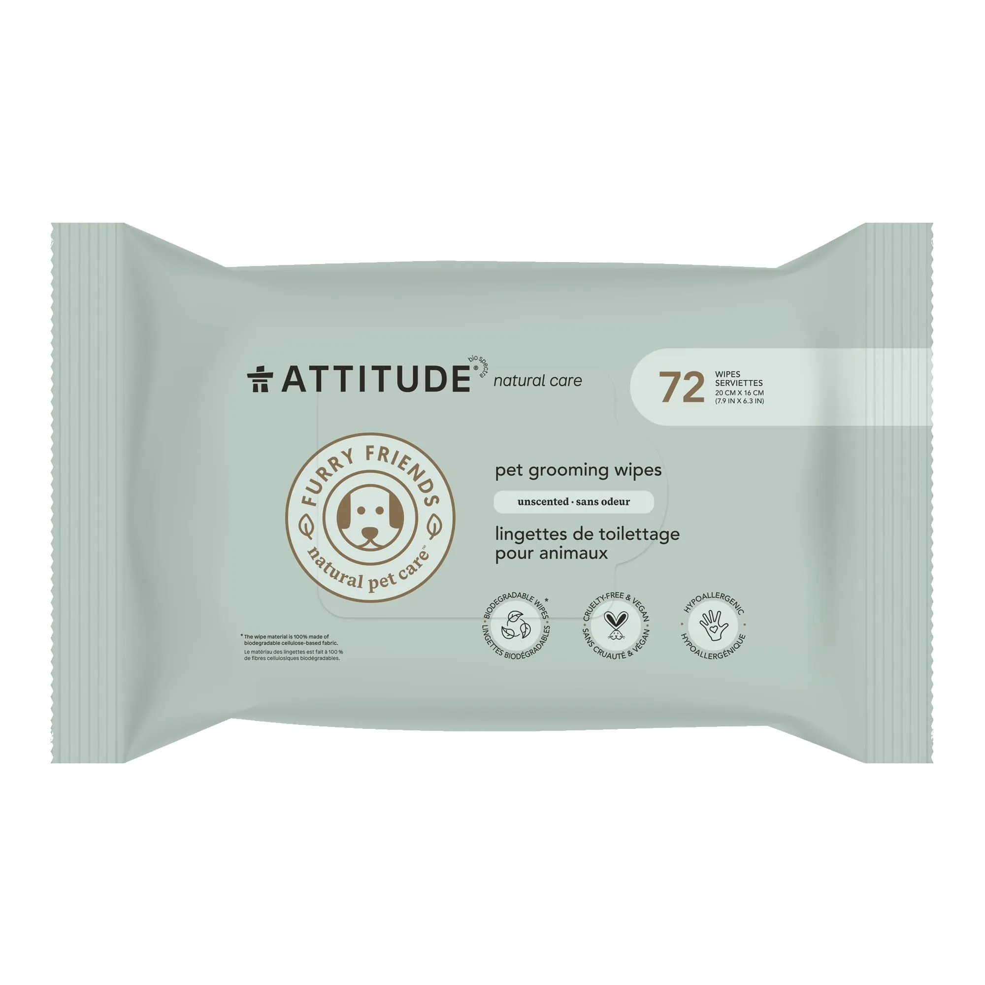 Pet Grooming Wipes : Furry Friends™ : Unscented