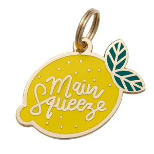 Pet ID Tag "Main Squeeze" from Two Tails Pet Company