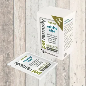 Pet Remedy Natural Calming Wipes Sachets