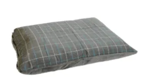 Premium Comfy Cushion Grey Check