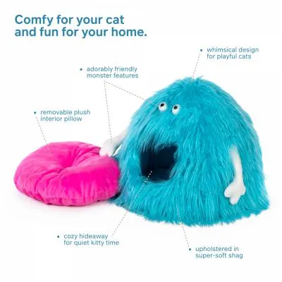 Prevue Pet Comfy Monster Hideaway Cat or Small Dog Bed