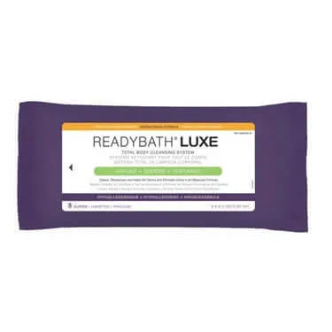 ReadyBath Luxe Total Body Antibacterial Wipes