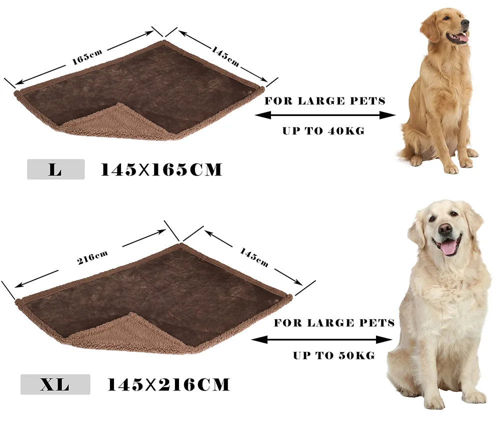 Reversible Waterproof Pet Blanket for Furniture Protection