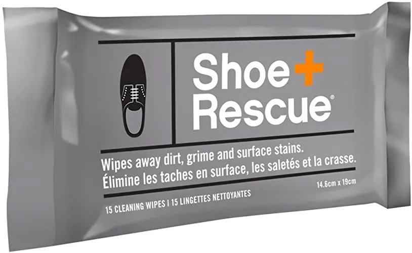 ShoeRescue | All Natural Shoe Cleaner Wipes for Leather & Suede Shoes & Boots